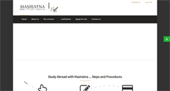Desktop Screenshot of masiratna.com