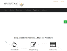 Tablet Screenshot of masiratna.com